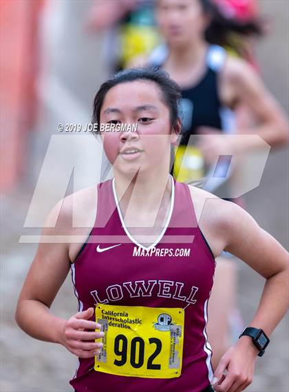 Thumbnail 3 in CIF State Cross Country Championships (Girls D4 Race) photogallery.