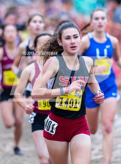 Thumbnail 3 in CIF State Cross Country Championships (Girls D4 Race) photogallery.