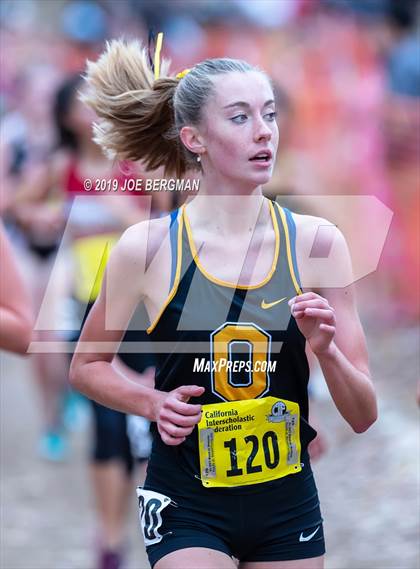 Thumbnail 2 in CIF State Cross Country Championships (Girls D4 Race) photogallery.