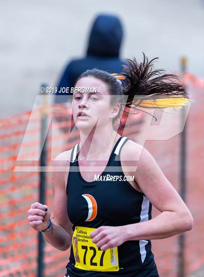 Thumbnail 2 in CIF State Cross Country Championships (Girls D4 Race) photogallery.