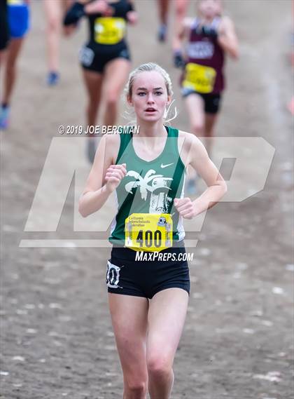 Thumbnail 3 in CIF State Cross Country Championships (Girls D4 Race) photogallery.