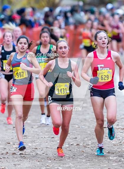 Thumbnail 3 in CIF State Cross Country Championships (Girls D4 Race) photogallery.