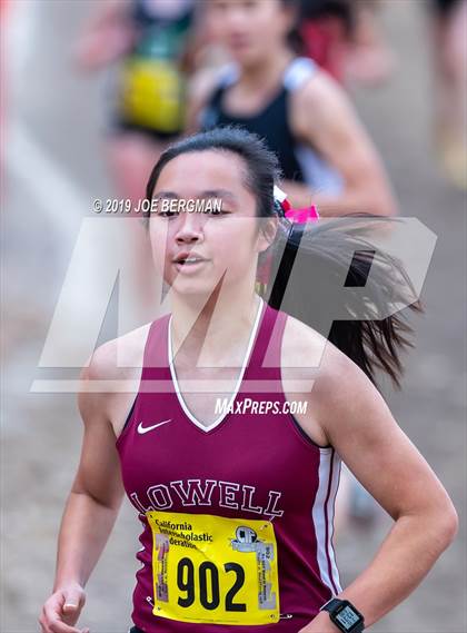 Thumbnail 2 in CIF State Cross Country Championships (Girls D4 Race) photogallery.