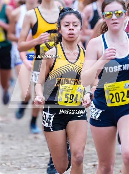Thumbnail 1 in CIF State Cross Country Championships (Girls D4 Race) photogallery.
