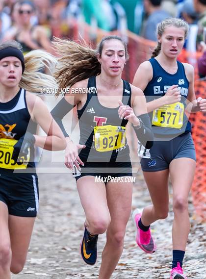 Thumbnail 3 in CIF State Cross Country Championships (Girls D4 Race) photogallery.