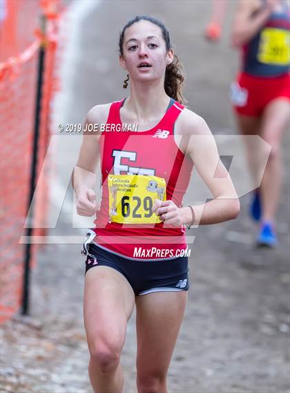 Thumbnail 1 in CIF State Cross Country Championships (Girls D4 Race) photogallery.
