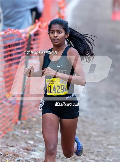 Thumbnail 1 in CIF State Cross Country Championships (Girls D4 Race) photogallery.