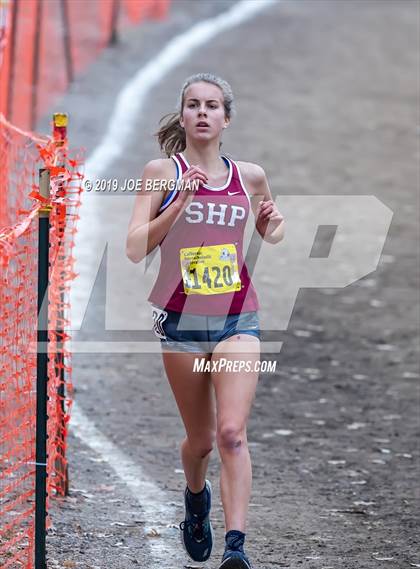 Thumbnail 3 in CIF State Cross Country Championships (Girls D4 Race) photogallery.