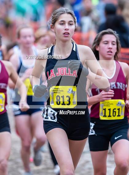 Thumbnail 1 in CIF State Cross Country Championships (Girls D4 Race) photogallery.