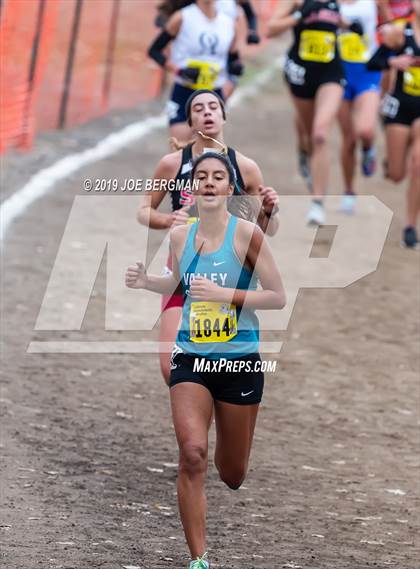Thumbnail 1 in CIF State Cross Country Championships (Girls D4 Race) photogallery.