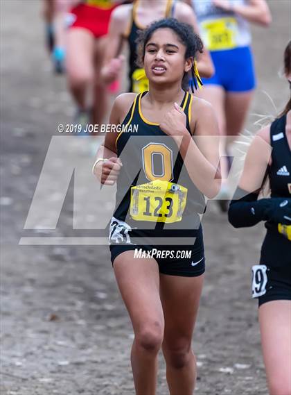 Thumbnail 2 in CIF State Cross Country Championships (Girls D4 Race) photogallery.