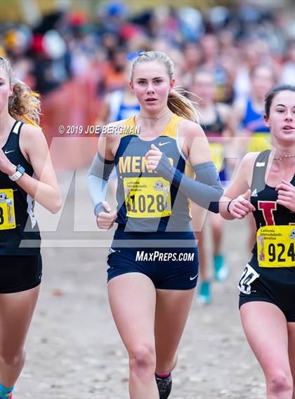 Thumbnail 2 in CIF State Cross Country Championships (Girls D4 Race) photogallery.