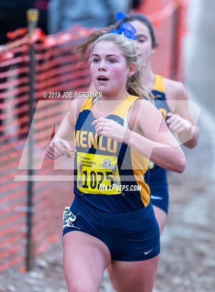 Thumbnail 3 in CIF State Cross Country Championships (Girls D4 Race) photogallery.