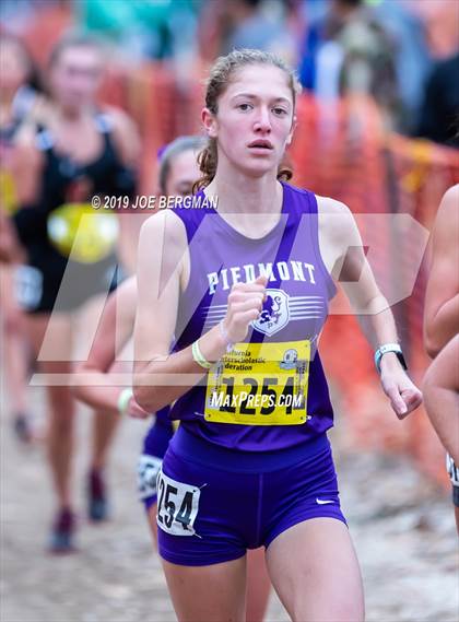 Thumbnail 1 in CIF State Cross Country Championships (Girls D4 Race) photogallery.