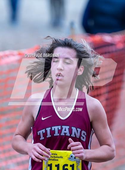 Thumbnail 3 in CIF State Cross Country Championships (Girls D4 Race) photogallery.
