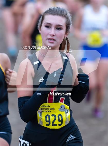Thumbnail 2 in CIF State Cross Country Championships (Girls D4 Race) photogallery.