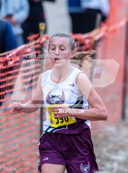 Thumbnail 1 in CIF State Cross Country Championships (Girls D4 Race) photogallery.
