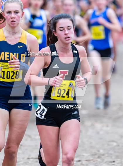 Thumbnail 2 in CIF State Cross Country Championships (Girls D4 Race) photogallery.