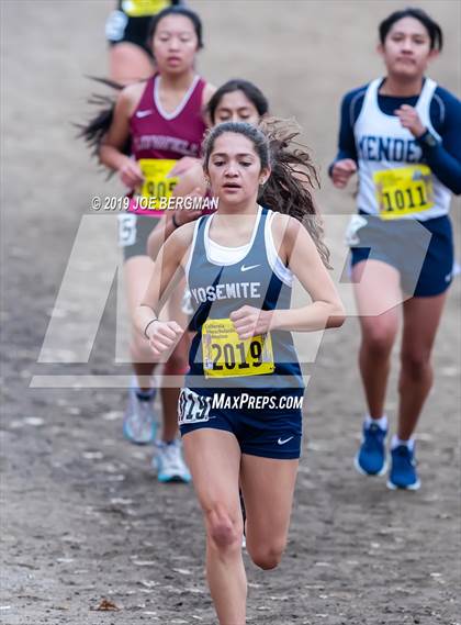 Thumbnail 1 in CIF State Cross Country Championships (Girls D4 Race) photogallery.