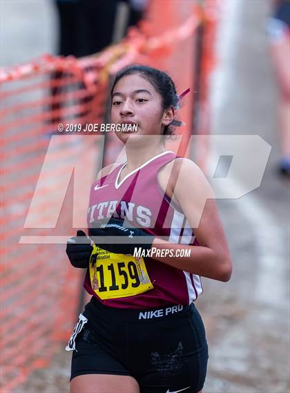 Thumbnail 2 in CIF State Cross Country Championships (Girls D4 Race) photogallery.