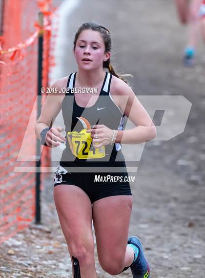 Thumbnail 3 in CIF State Cross Country Championships (Girls D4 Race) photogallery.