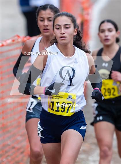 Thumbnail 3 in CIF State Cross Country Championships (Girls D4 Race) photogallery.