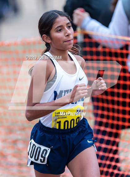 Thumbnail 2 in CIF State Cross Country Championships (Girls D4 Race) photogallery.