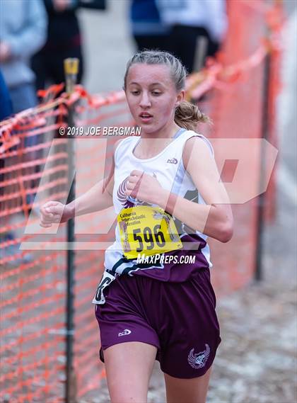 Thumbnail 3 in CIF State Cross Country Championships (Girls D4 Race) photogallery.