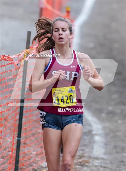 Thumbnail 2 in CIF State Cross Country Championships (Girls D4 Race) photogallery.