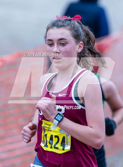 Thumbnail 3 in CIF State Cross Country Championships (Girls D4 Race) photogallery.