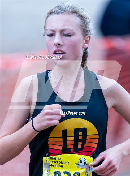 Thumbnail 2 in CIF State Cross Country Championships (Girls D4 Race) photogallery.