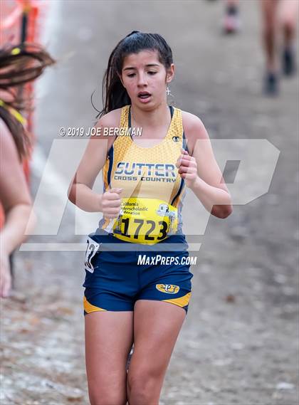 Thumbnail 1 in CIF State Cross Country Championships (Girls D4 Race) photogallery.
