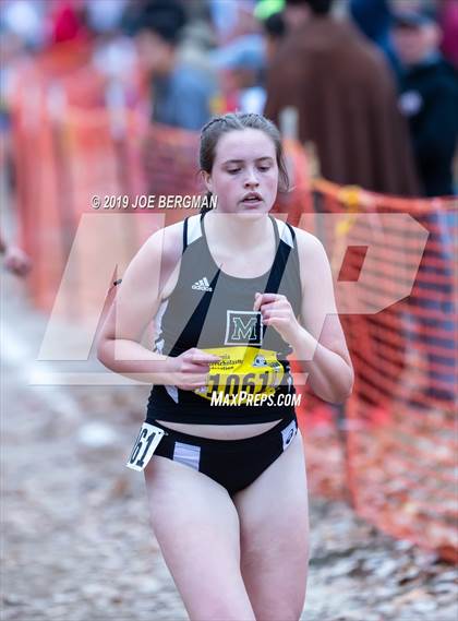 Thumbnail 1 in CIF State Cross Country Championships (Girls D4 Race) photogallery.