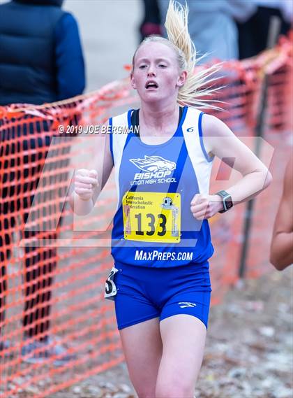 Thumbnail 1 in CIF State Cross Country Championships (Girls D4 Race) photogallery.