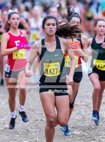 Thumbnail 3 in CIF State Cross Country Championships (Girls D4 Race) photogallery.