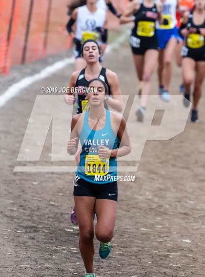 Thumbnail 2 in CIF State Cross Country Championships (Girls D4 Race) photogallery.