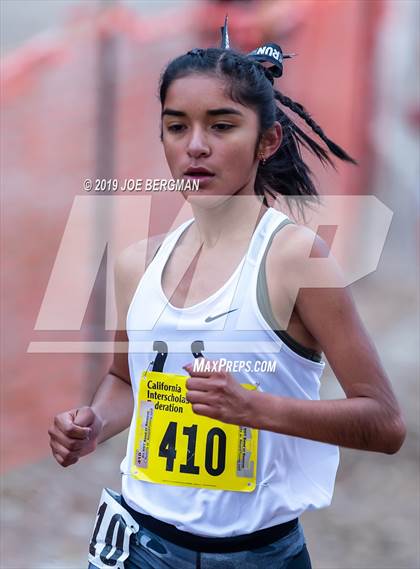 Thumbnail 1 in CIF State Cross Country Championships (Girls D4 Race) photogallery.