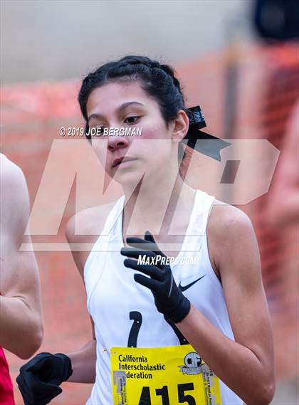 Thumbnail 3 in CIF State Cross Country Championships (Girls D4 Race) photogallery.