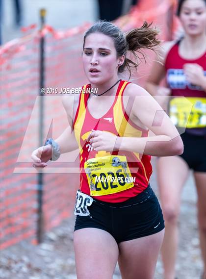 Thumbnail 1 in CIF State Cross Country Championships (Girls D4 Race) photogallery.