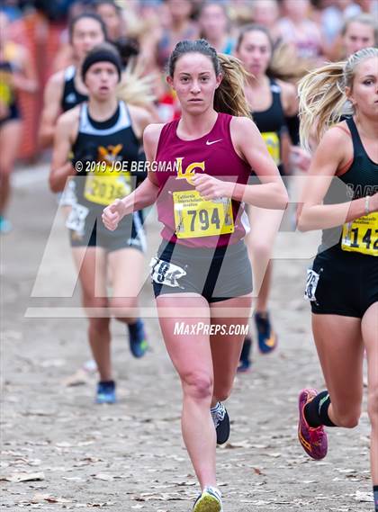 Thumbnail 2 in CIF State Cross Country Championships (Girls D4 Race) photogallery.