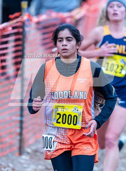 Thumbnail 2 in CIF State Cross Country Championships (Girls D4 Race) photogallery.
