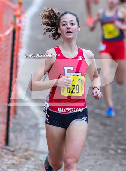 Thumbnail 2 in CIF State Cross Country Championships (Girls D4 Race) photogallery.