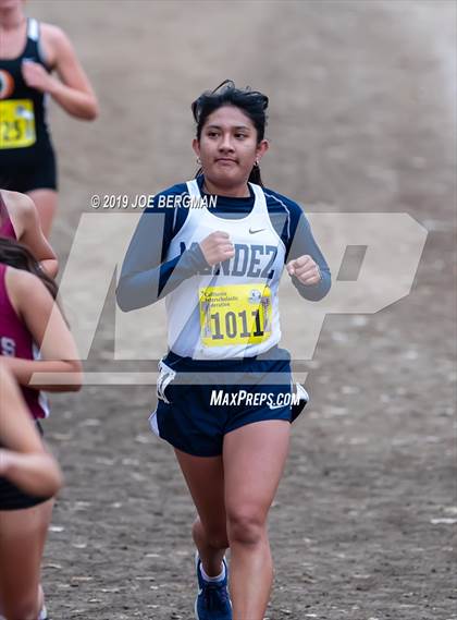 Thumbnail 2 in CIF State Cross Country Championships (Girls D4 Race) photogallery.