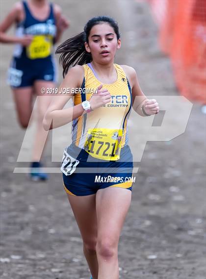 Thumbnail 3 in CIF State Cross Country Championships (Girls D4 Race) photogallery.