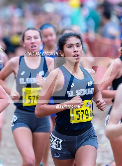 Thumbnail 1 in CIF State Cross Country Championships (Girls D4 Race) photogallery.
