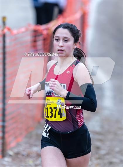 Thumbnail 2 in CIF State Cross Country Championships (Girls D4 Race) photogallery.