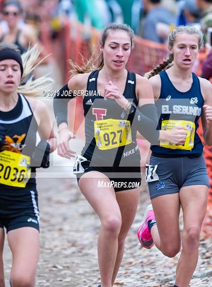 Thumbnail 1 in CIF State Cross Country Championships (Girls D4 Race) photogallery.