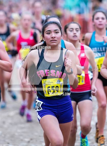 Thumbnail 3 in CIF State Cross Country Championships (Girls D4 Race) photogallery.
