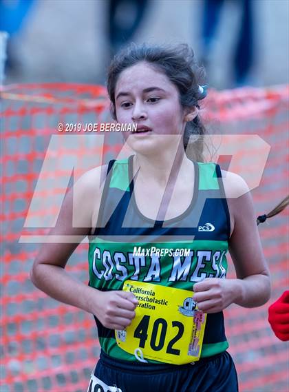 Thumbnail 2 in CIF State Cross Country Championships (Girls D4 Race) photogallery.