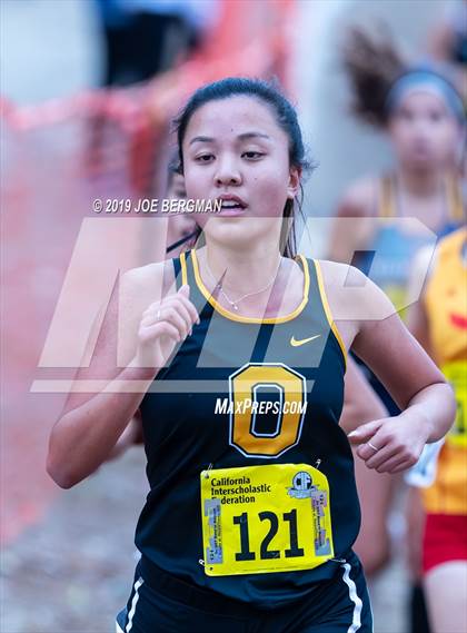 Thumbnail 1 in CIF State Cross Country Championships (Girls D4 Race) photogallery.